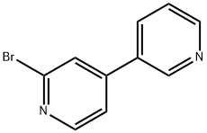 2-Bromo-4-(3-pyridyl)pyridine Struktur