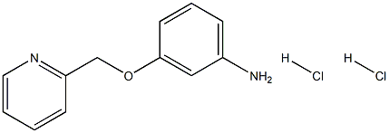 3-(pyridin-2-ylmethoxy)aniline dihydrochloride Struktur