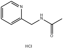 N-(pyridin-2-ylmethyl)acetamide hydrochloride Struktur