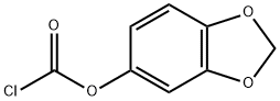 Benzo[d][1,3]dioxol-5-yl carbonochloridate Struktur