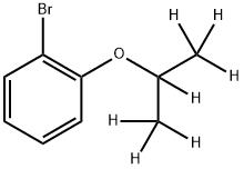 2-(iso-Propoxy-d7)bromobenzene Struktur