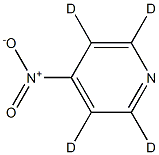 4-nitropyridine-2,3,5,6-d4 Struktur