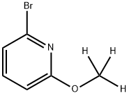 2-Bromo-6-(methoxy-d3)-pyridine Struktur