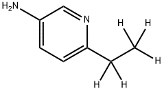 3-Amino-6-(ethyl-d5)-pyridine Struktur