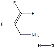 2,3,3-trifluoroprop-2-en-1-amine hydrochloride Struktur