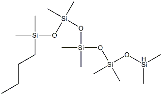 Pentasiloxane,1-butyl-1,1,3,3,5,5,7,7,9,9-decamethyl- Struktur