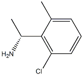 (1R)-1-(6-CHLORO-2-METHYLPHENYL)ETHYLAMINE Struktur