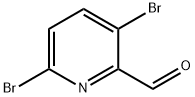 3,6-dibromopicolinaldehyde Struktur