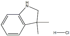 3,3-dimethylindoline HCL Struktur