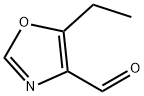 5-ethyloxazole-4-carbaldehyde Struktur