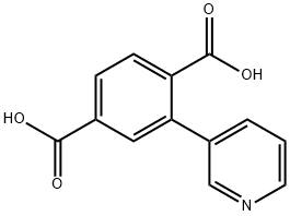 2-(pyridin-3-yl)terephthalic acid Structure