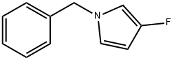 1-benzyl-3-fluoro-1H-pyrrole Struktur