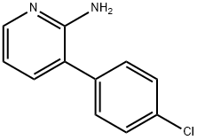 3-(4-CHLOROPHENYL)PYRIDIN-2-AMINE Struktur