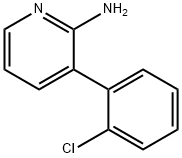 3-(2-CHLOROPHENYL)PYRIDIN-2-AMINE Struktur