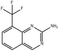 8-(Trifluoromethyl)quinazolin-2-amine Struktur