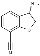 (3S)-3-AMINO-2,3-DIHYDROBENZO[B]FURAN-7-CARBONITRILE Struktur