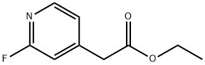 ethyl 2-(2-fluoropyridin-4-yl)acetate Struktur