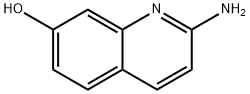 2-氨基喹啉-7-醇 結(jié)構(gòu)式