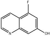 5-fluoroquinolin-7-ol Struktur