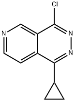 1-Chloro-4-cyclopropylpyrido[4,3-d]pyridazine Struktur