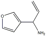 1-(FURAN-3-YL)PROP-2-EN-1-AMINE Struktur