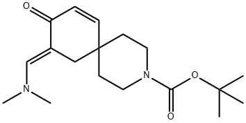 tert-butyl (E)-10-((dimethylamino)methylene)-9-oxo-3-azaspiro[5.5]undec-7-ene-3-carboxylate