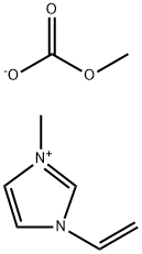 1-Methyl-3-vinylimidazolium  methyl  carbonate  solution Struktur