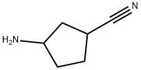 3-aminocyclopentanecarbonitrile Struktur