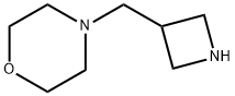 4-(Azetidin-3-ylmethyl)morpholine Struktur