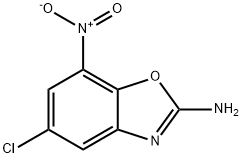 5-chloro-7-nitro-1,3-benzoxazol-2-amine Struktur