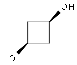 cyclobutane-1,3-diol, cis Struktur