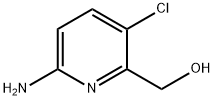 (6-amino-3-chloropyridin-2-yl)methanol Struktur