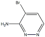 4-bromopyridazin-3-amine Struktur