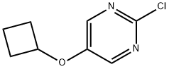 2-Chloro-5-(cyclobutoxy)pyrimidine Struktur