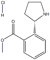 METHYL 2-[(2S)-PYRROLIDIN-2-YL]BENZOATE HCL Struktur