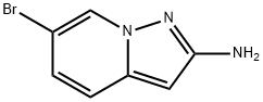 6-bromopyrazolo[1,5-a]pyridin-2-amine Struktur