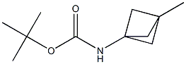 tert-butyl (3-methylbicyclo[1.1.1]pentan-1-yl)carbamate Struktur