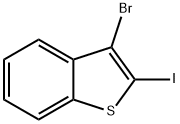 2-iodo-3-bromo-benzo[b]thiophene Struktur