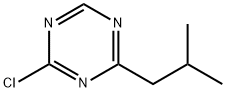 2-Chloro-4-(iso-Butyl)-1,3,5-triazine Struktur