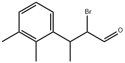 2-bromo-3-(2,3-dimethylphenyl)butanal Struktur