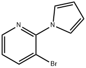 3-Bromo-2-(1H-pyrrol-1-yl)pyridine Struktur