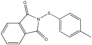 1H-Isoindole-1,3(2H)-dione,2-[(4-methylphenyl)thio]- Struktur