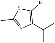 5-Bromo-2-methyl-4-(iso-propyl)thiazole Struktur