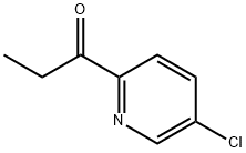 1-Propanone, 1-(5-chloro-2-pyridinyl)- Struktur