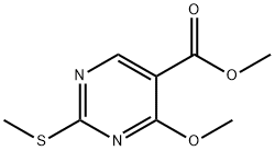 5-Pyrimidinecarboxylic acid, 4-methoxy-2-(methylthio)-, methyl ester