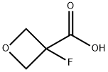 3-Fluorooxetane-3-carboxylic acid Struktur