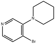 4-BROMO-3-(PIPERIDINO)PYRIDINE Struktur