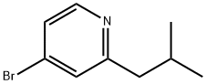 4-Bromo-2-(iso-butyl)pyridine Struktur