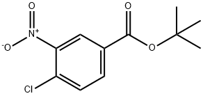 4-Chloro-3-nitro-benzoic acid tert-butyl ester Struktur