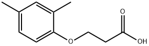 3-(2,4-DIMETHYLPHENOXY)PROPANOIC ACID Struktur